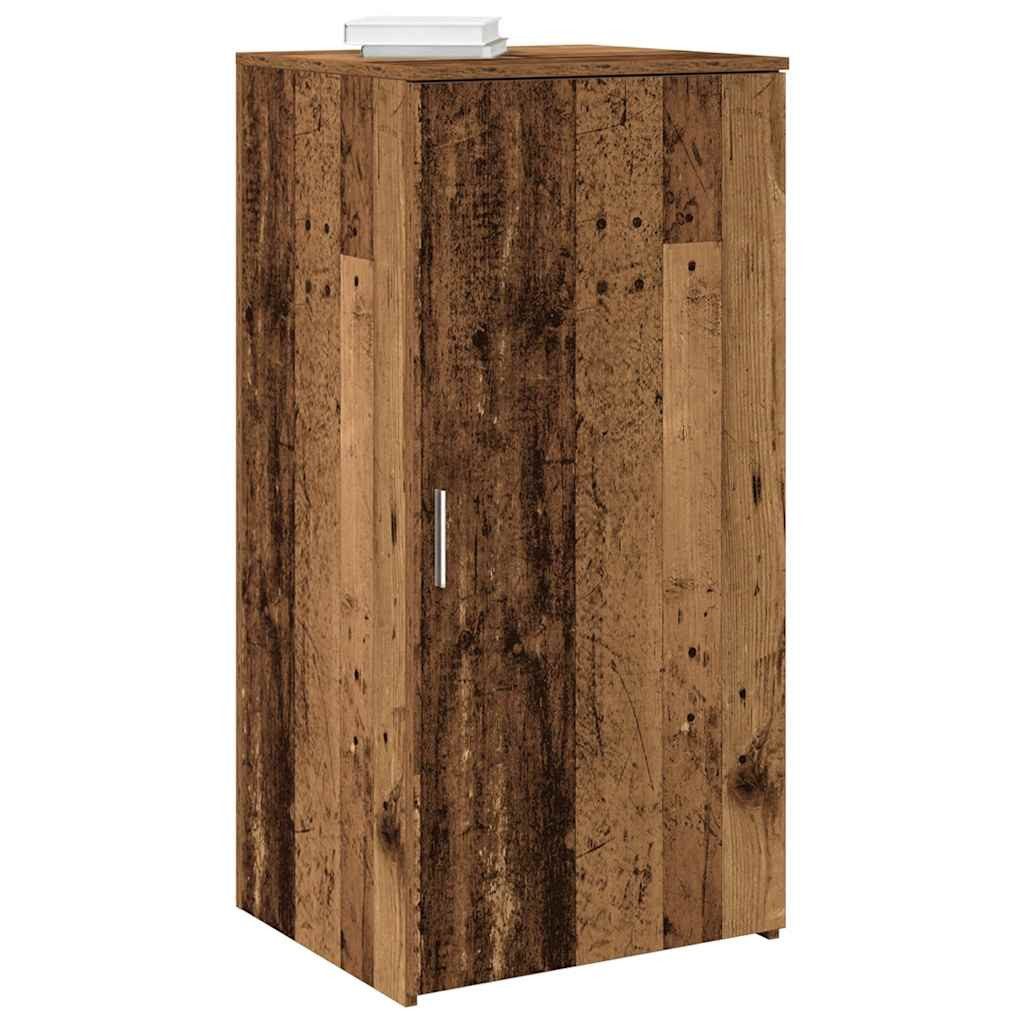 vidaXL Aktenschrank Lagerschrank Altholz-Optik 50x45x103,5 cm Holzwerkstoff (1-St)