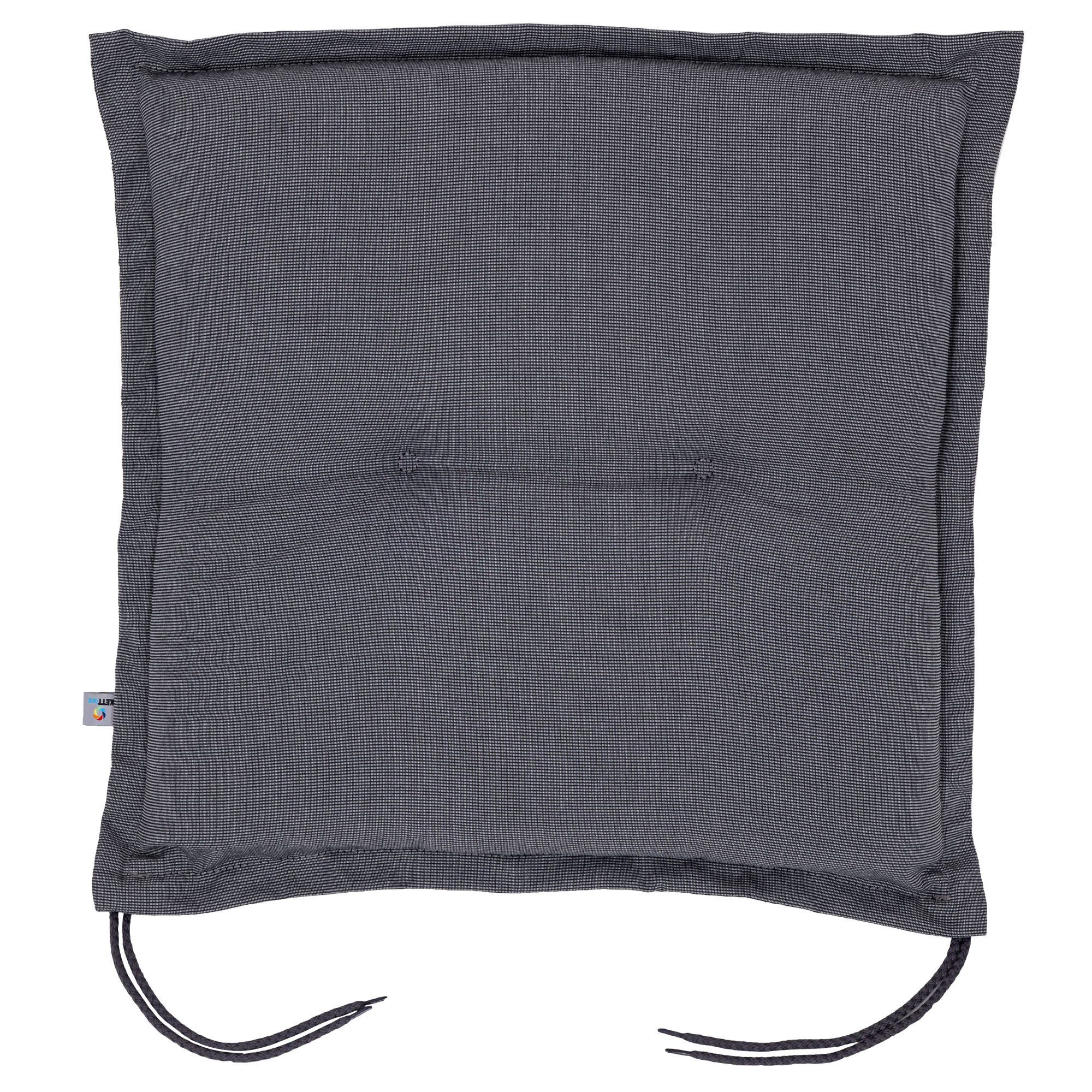 KETTtex Hockerauflage Hocker Bali 50089-51 grau meliert 50x50x6 cm KETTtex