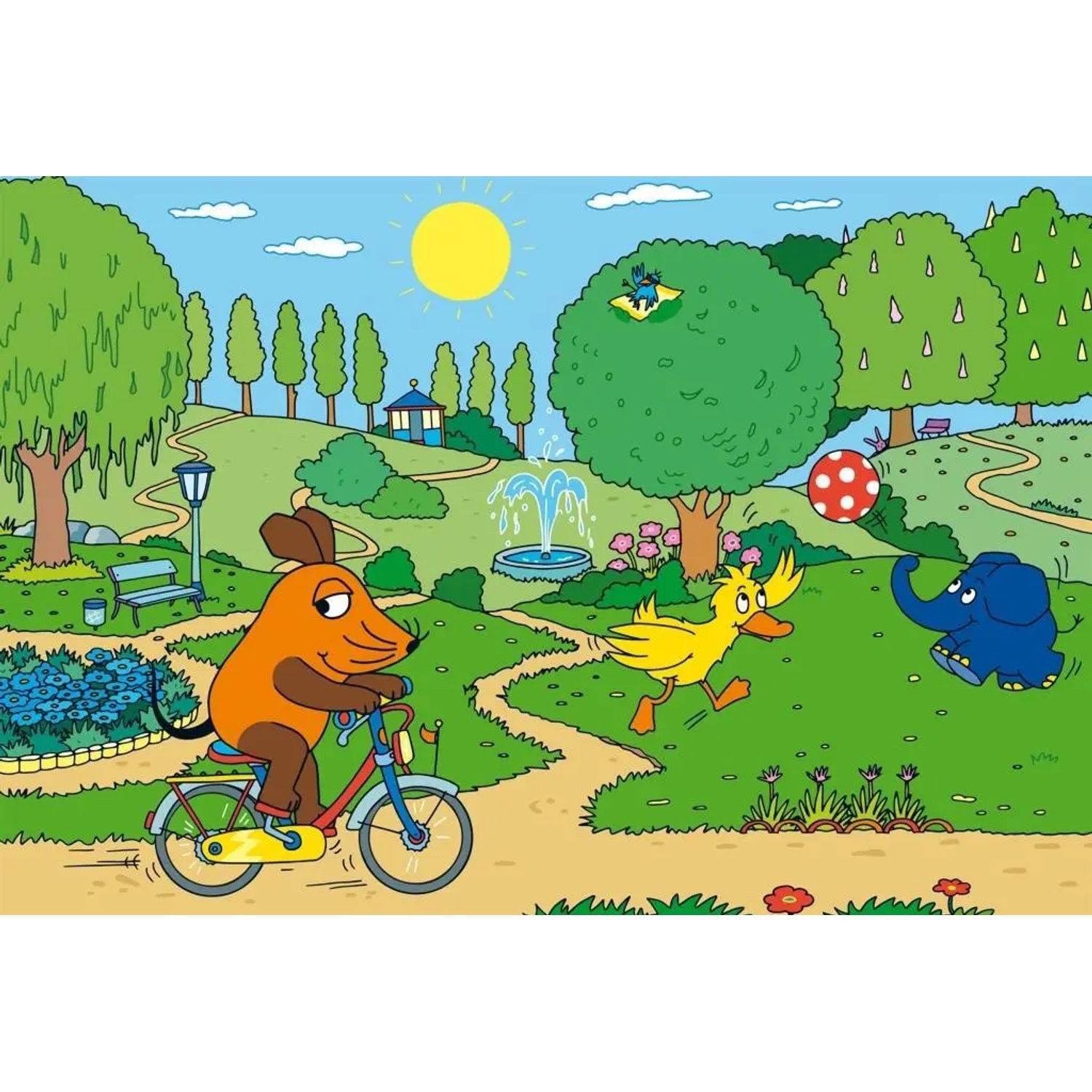 Schmidt Spiele Puzzle Die Maus: Viel Spaß mit der Maus. 3 x 48 Teile Puzzle, 48 Puzzleteile