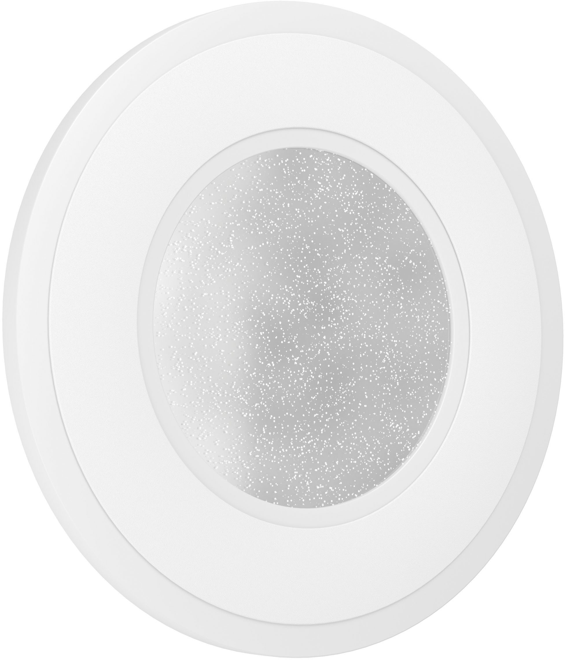 EGLO Wandleuchte MACCHIONI Wandlampe - Stahl, Kunststoff - LED - 12W - IP20, LED fest integriert, Neutralweiß, Wandstrahler, Wandspot, Wohnzimmer, Flur, Ø20 x AL4,5 cm