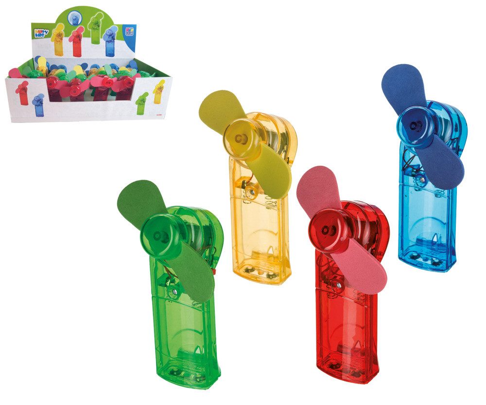 Happy People Handventilator Taschen Ventilator grün/gelb/rot/blau günstig online kaufen