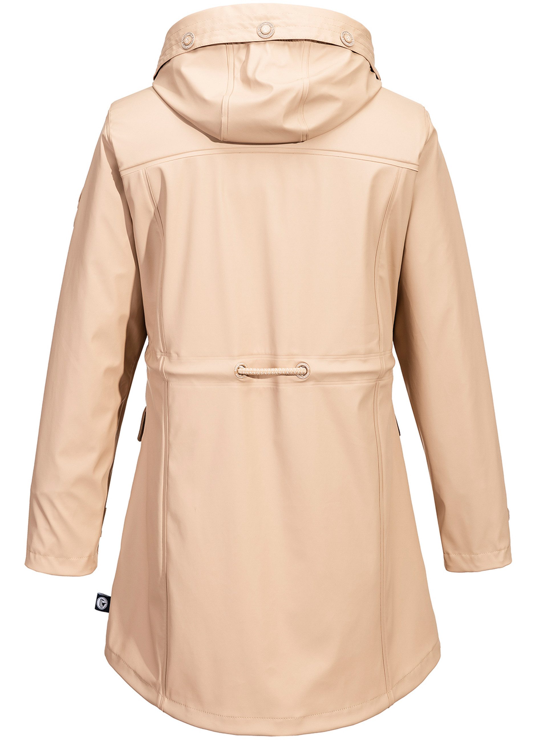 Schietwetter Regenmantel Damen Regenjacke Parka günstig online kaufen