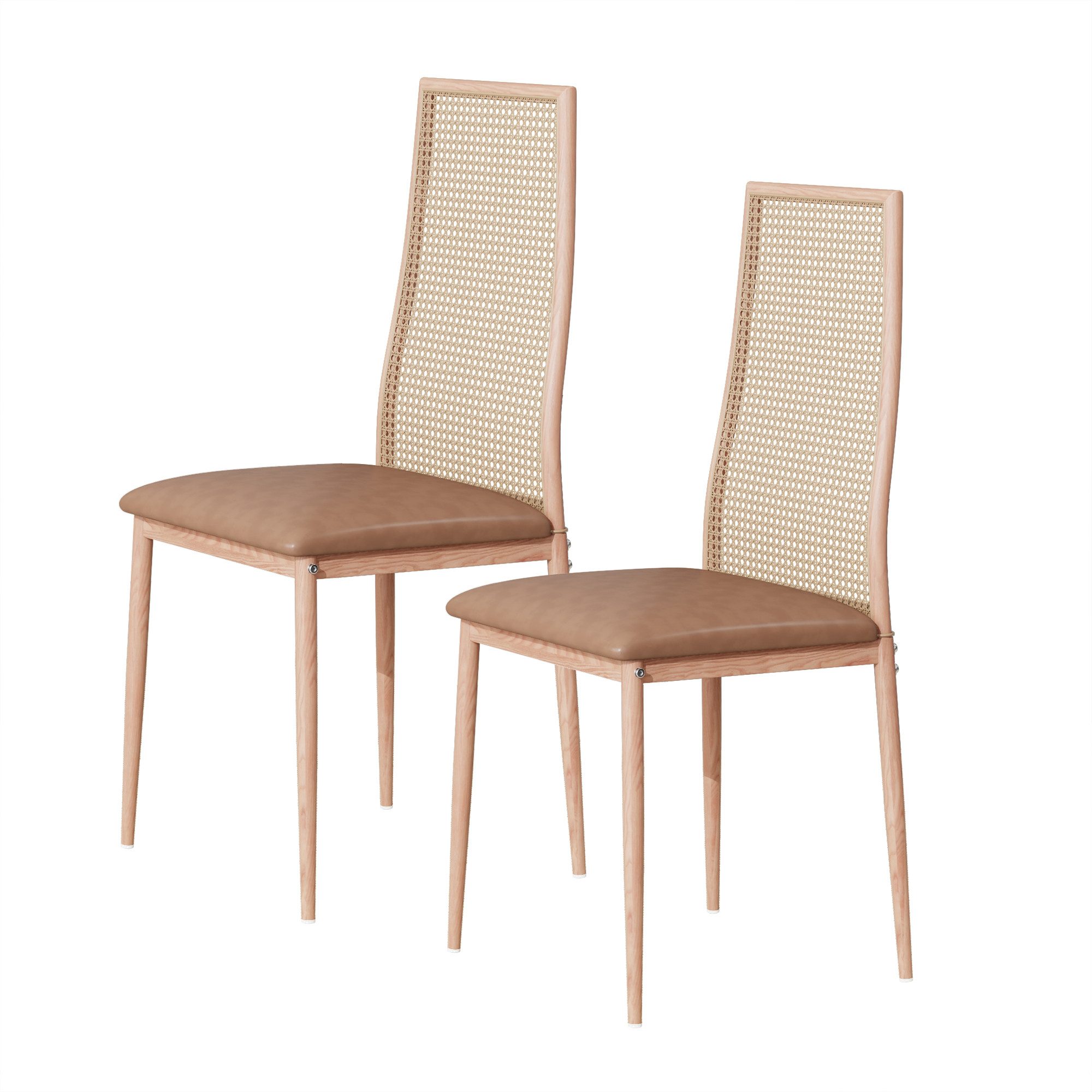 Furnishings Home Hochlehner Esszimmerstuhl Rattanstuhl (2er-Set) günstig online kaufen