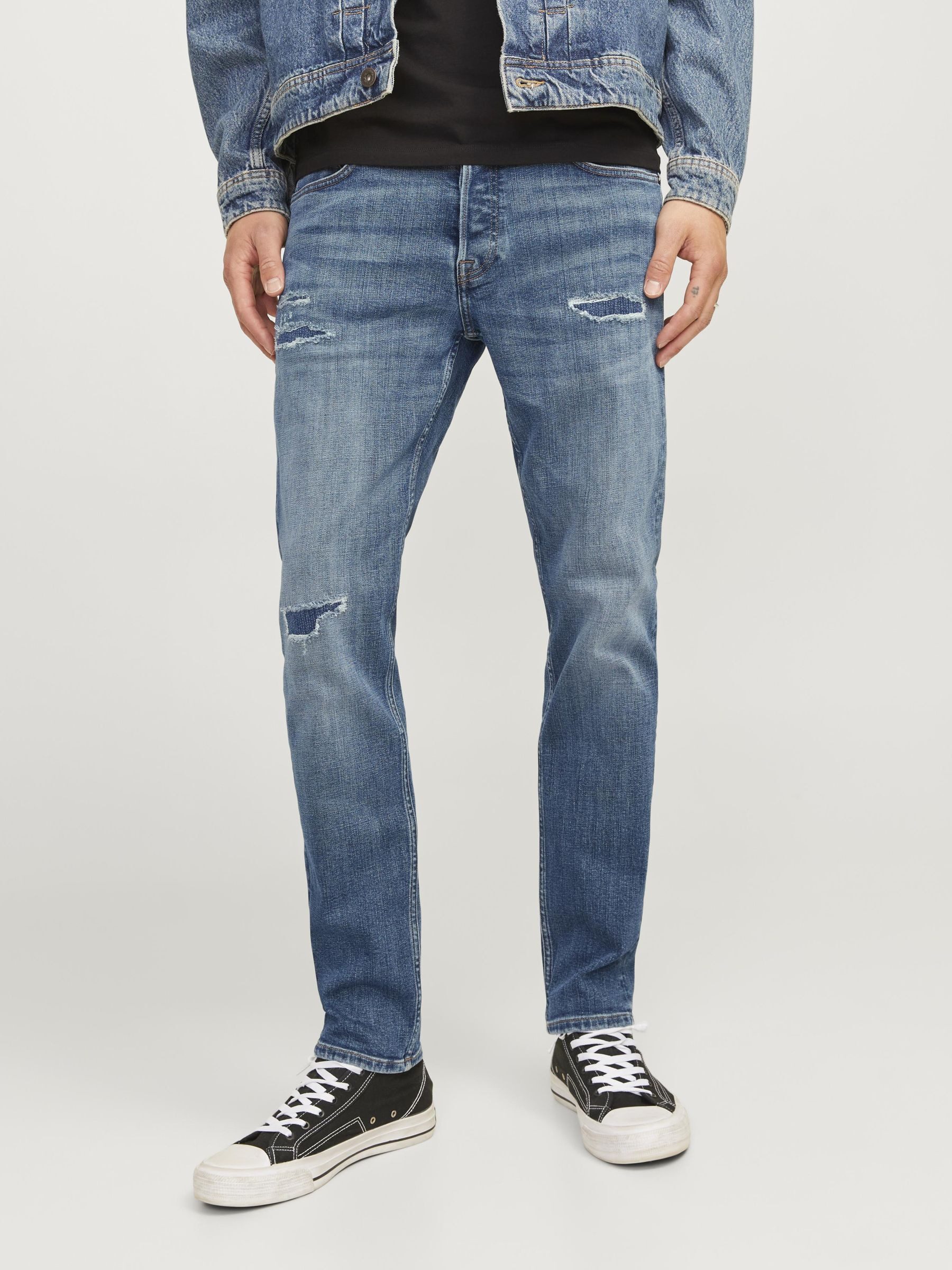 Jack & Jones Tapered-fit-Jeans JJIMIKE JJORIGINAL CJ SN mit Five-Pocket-Des günstig online kaufen