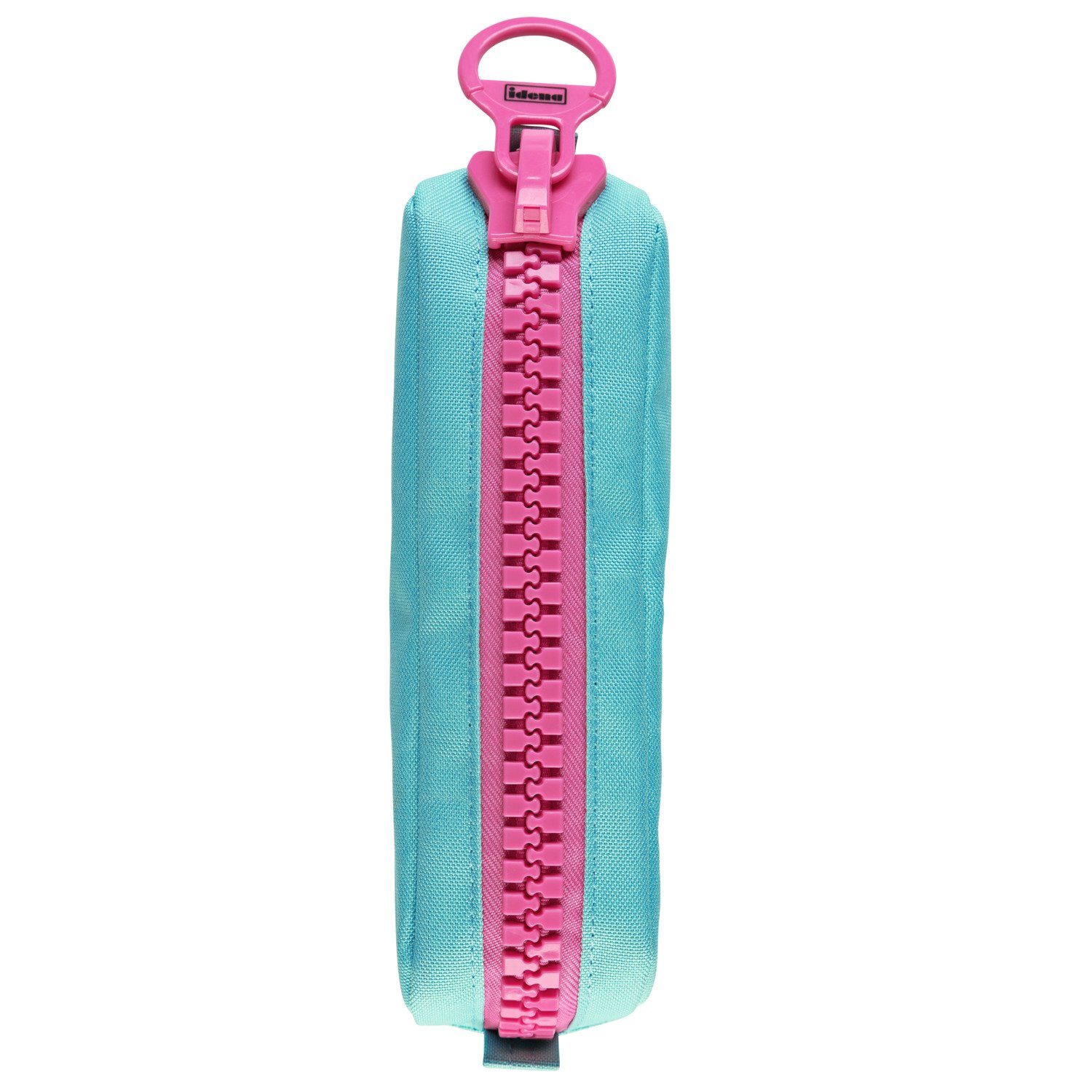 Idena Federtasche Idena 20100 - Faulenzer mit Riesenzipper, türkis – Bild 2 von 3