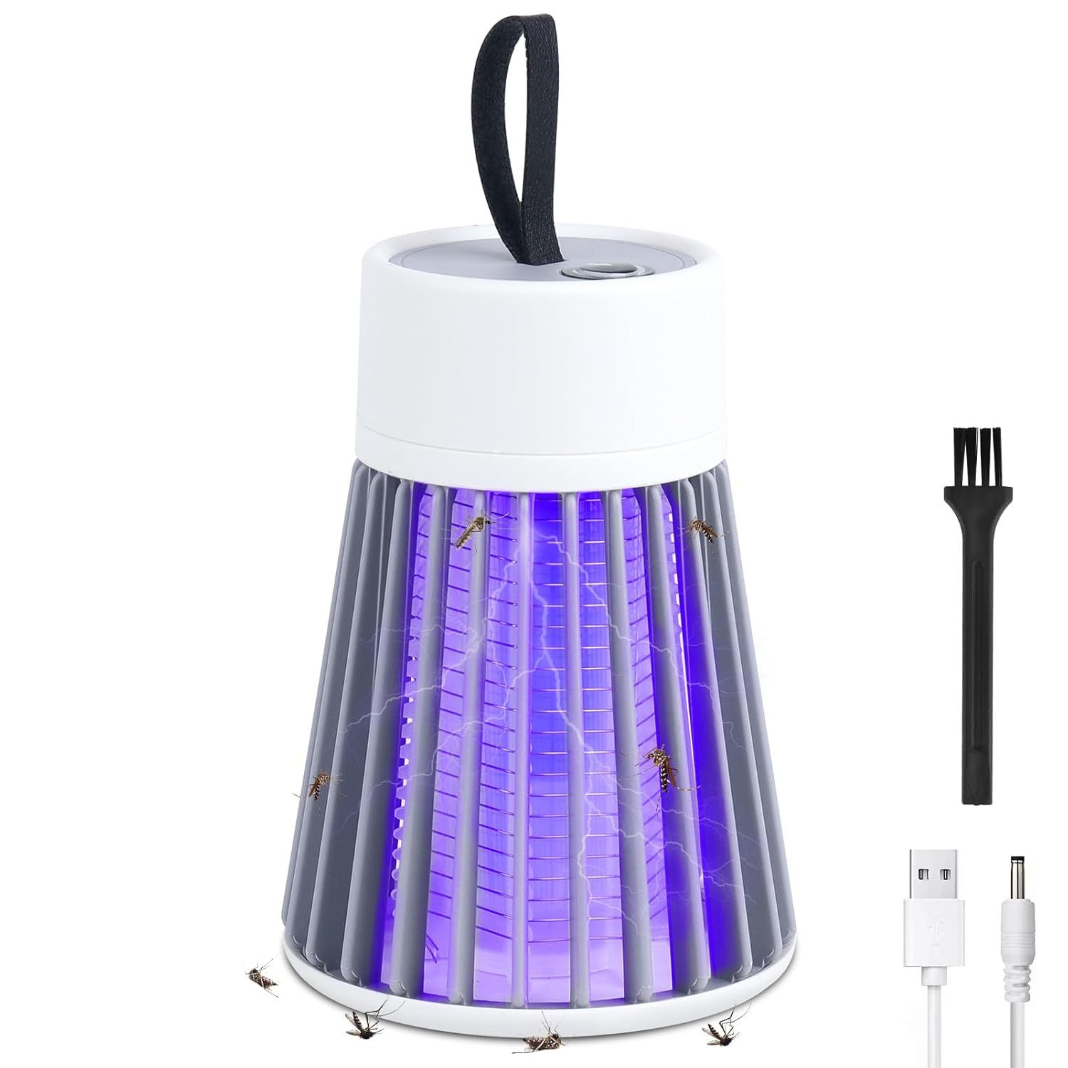 FELIXLEO Smartwatch-Halterung Elektrische Mückenlampe 2in1 USB wiederaufladbar, Insektenfalle., (1-tlg)