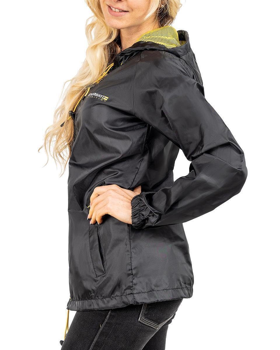 Geo Norway Windbreaker Damen Regular Fit Allwetterjacke baboat lady Perfekter Outdoor-Begleiter für aktive Frauen