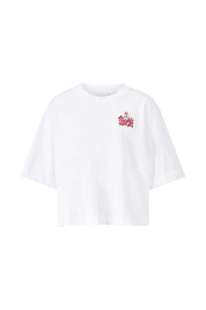 RICHROYAL Kurzarmshirt Mit Rundhalsausschnitt günstig online kaufen