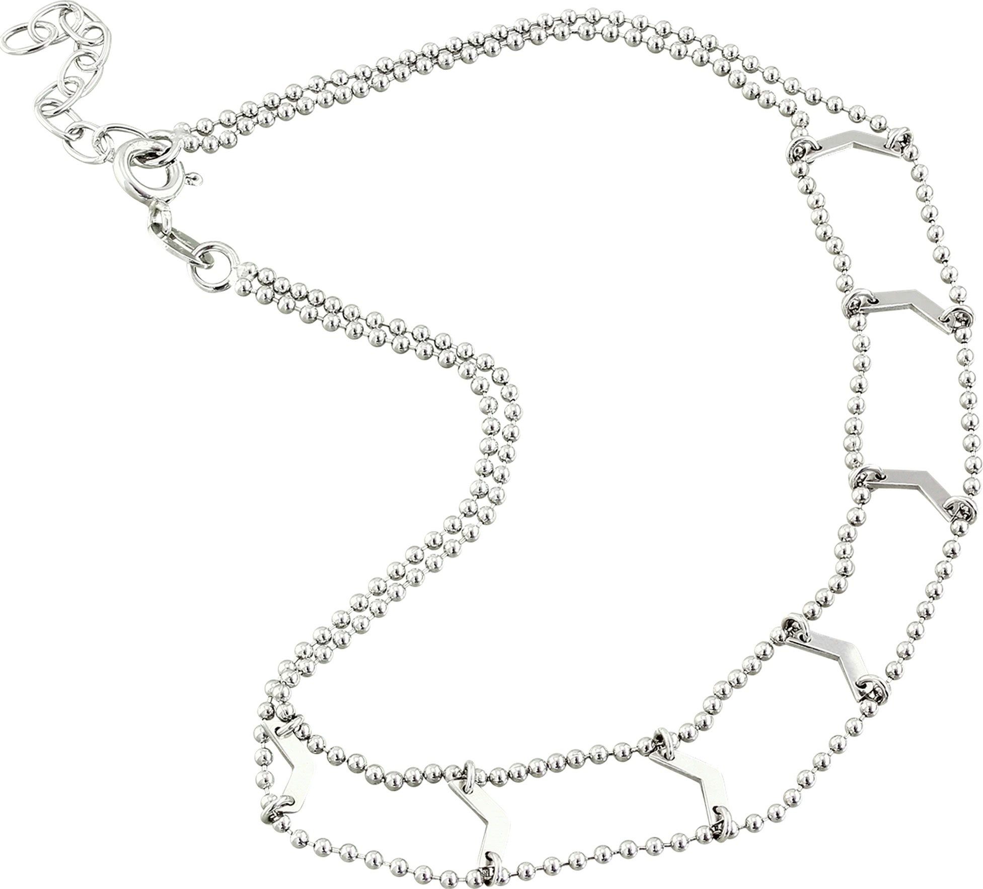 SilberDream Fußkette mit Anhänger SDF5902JX SilberDream Damen Fußkette Silber 925 (Fußkette), Damen Fußketten (Pfeile) aus 925 Sterling Silber, Farbe: silber