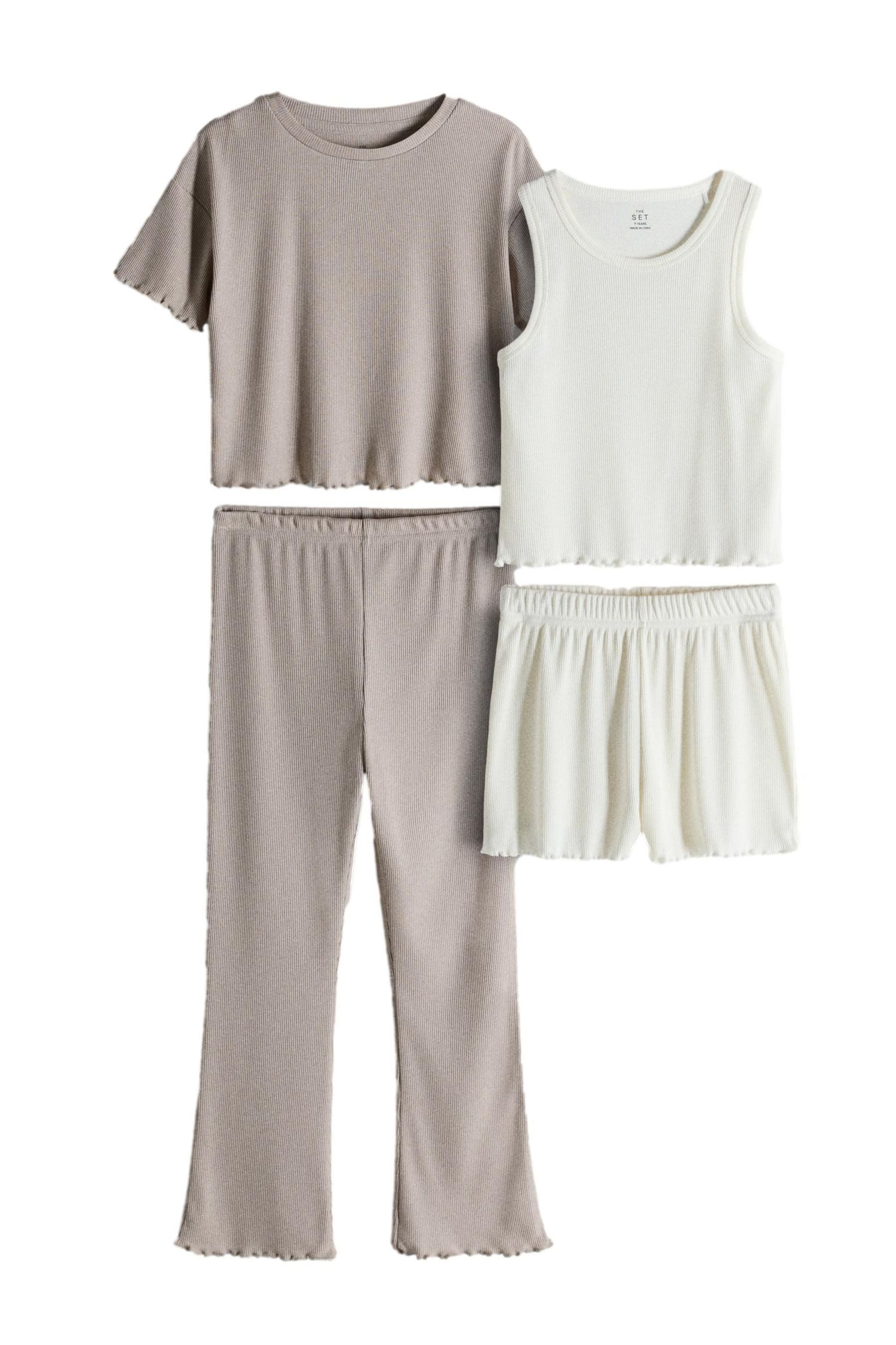 Pyjama The Set 4-teiliges Nachtwäsche-Set