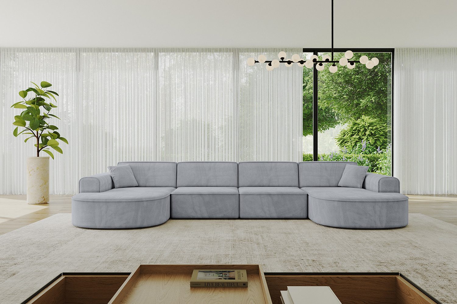 ALTDECOR Wohnlandschaft MARI-U2, Sofa Praktische Bequeme günstig online kaufen