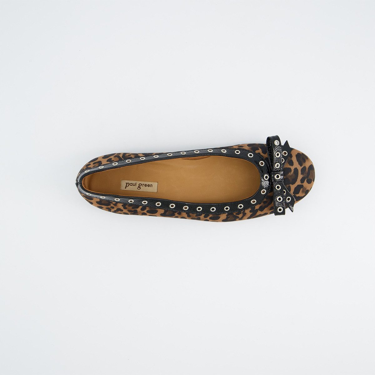 Paul Green Paul Green 1159-028, Ballerina, Leo-Optik, Damen Ballerina