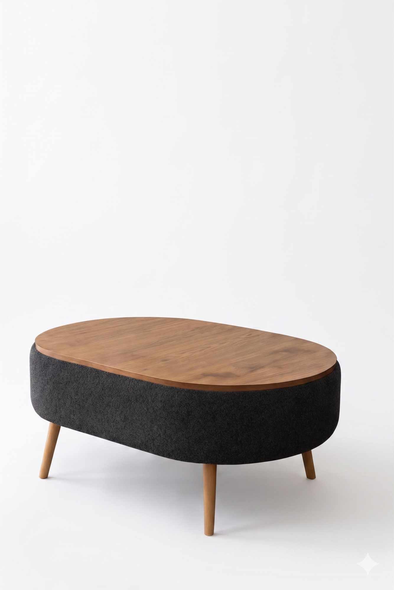 Skye Decor Couchtisch Snug Japandi (1-St), Teddy-Optik mit Stauraum