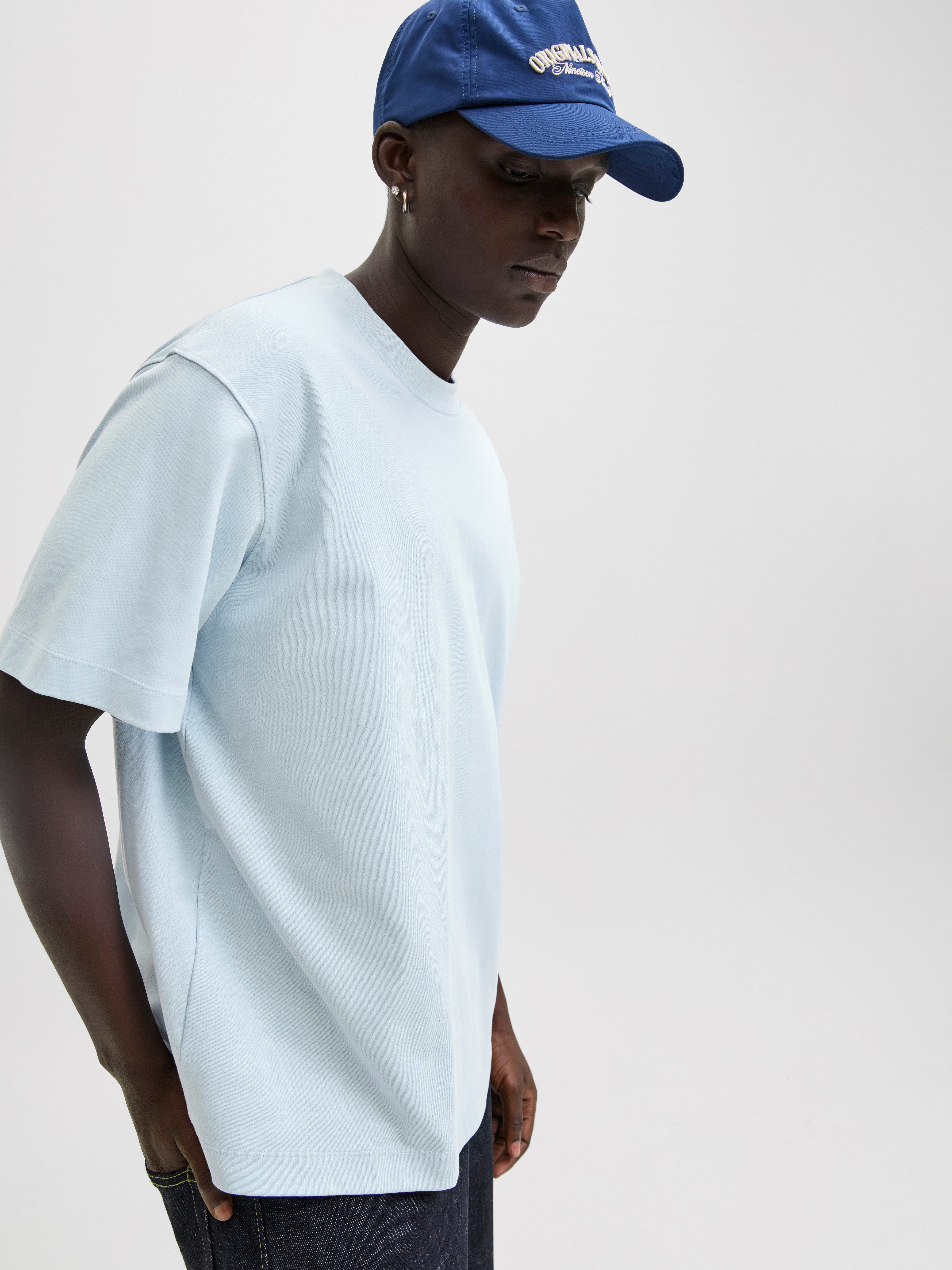 Jack & Jones Rundhalsshirt JJEURBAN EDGE TEE SS O-NECK NOOS mit Rundhalsaus günstig online kaufen