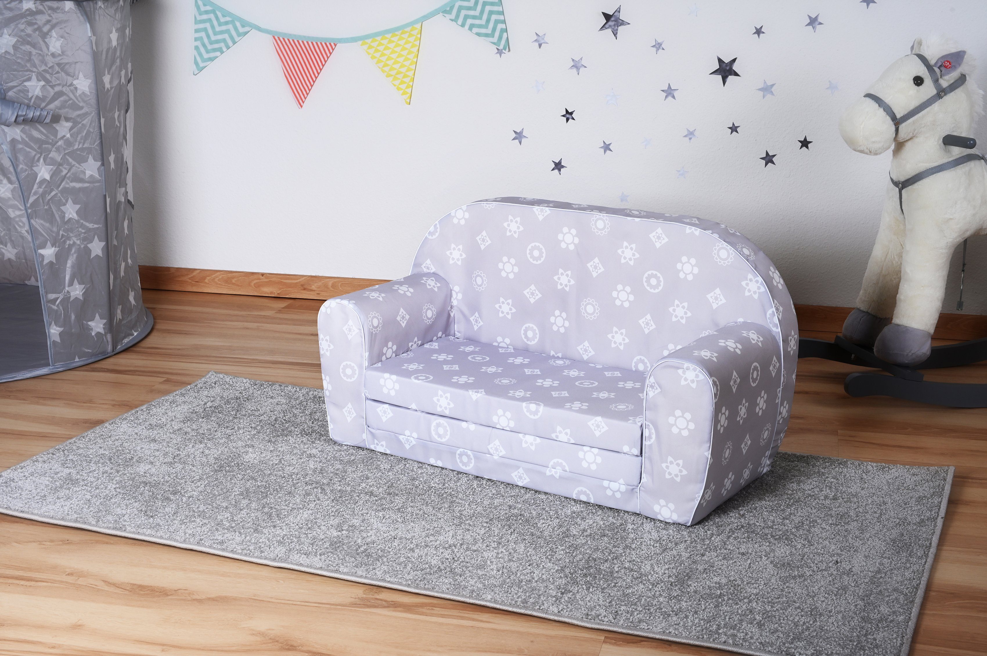 Knorrtoys® Sofa für Kinder; Europe Grey, Royal in Made