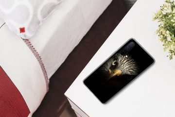 MuchoWow Handyhülle Vogel - Adler - Raubvögel - Auge - Schnabel - Licht, Phone Case, Handyhülle OnePlus Nord CE 5G, Silikon, Schutzhülle