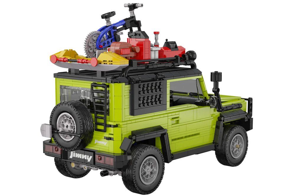 CaDA CaDA Suzuki Jimny 1/12 (1803 Teile) (neue Version) Konstruktionsspielsteine