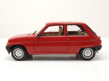 Norev Modellauto Renault 5 Alpine Turbo R5 1982 rot Modellauto 1:18 Norev, Maßstab 1:18