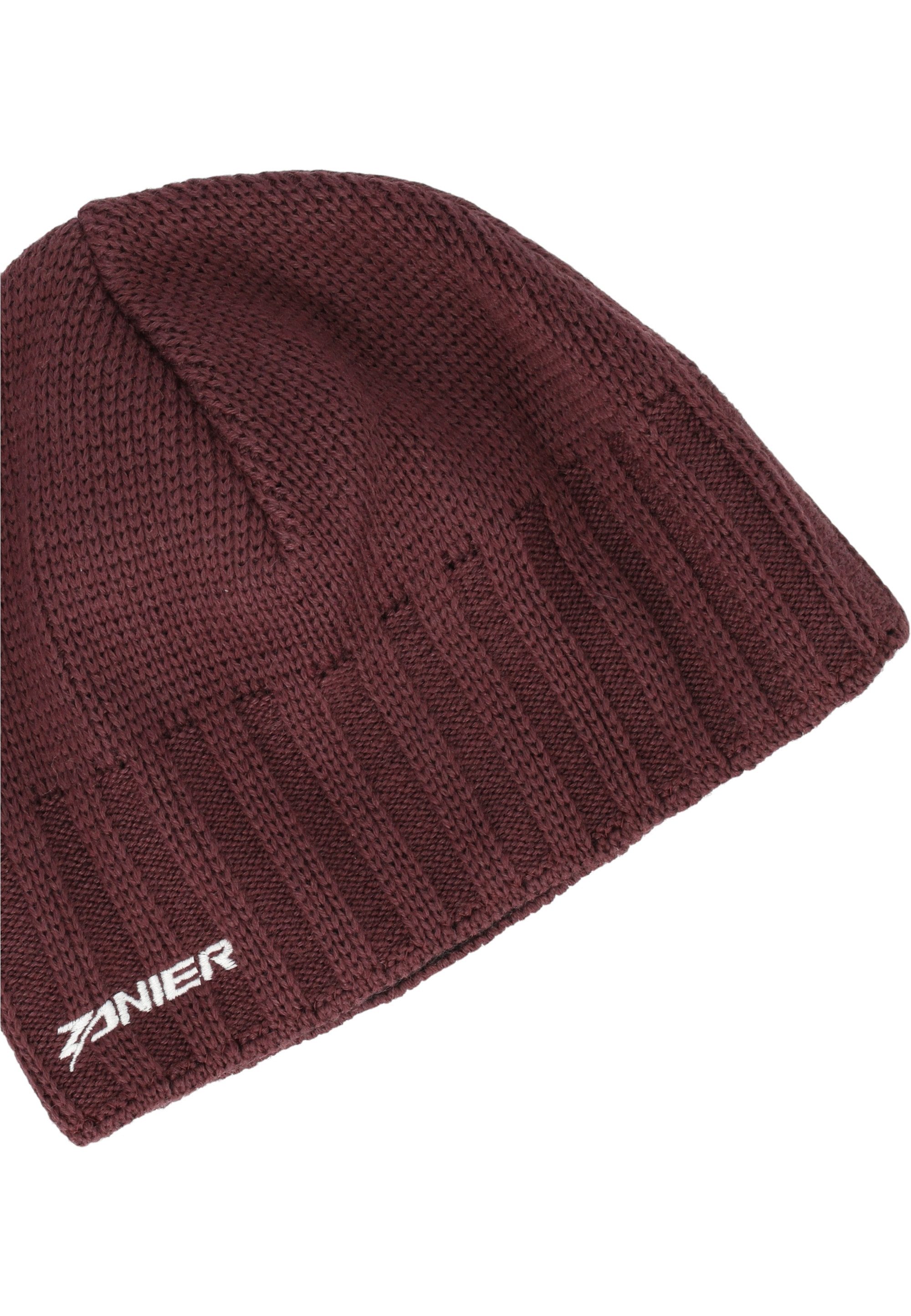 Zanier Beanie Isar UX mit wärmendem Strickmuster