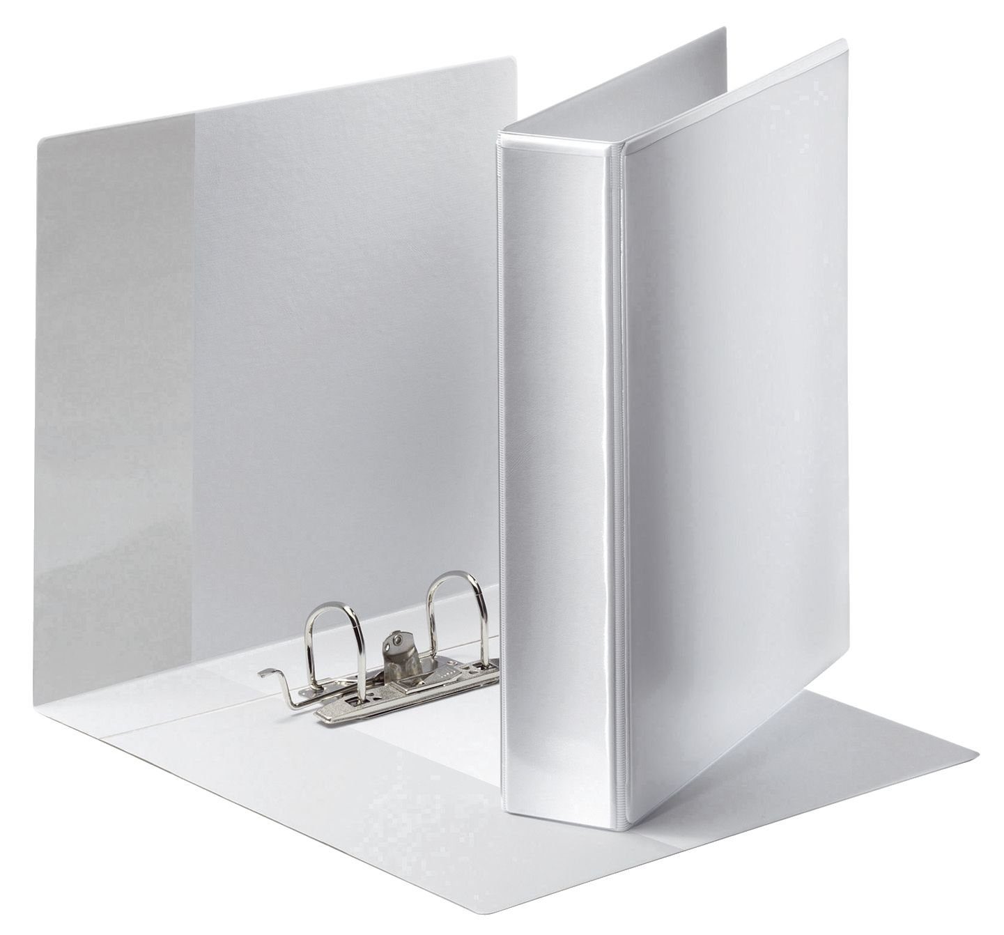 ESSELTE Ringbuchmappe Ordner Panorama, Papier, A4, schmal, weiß