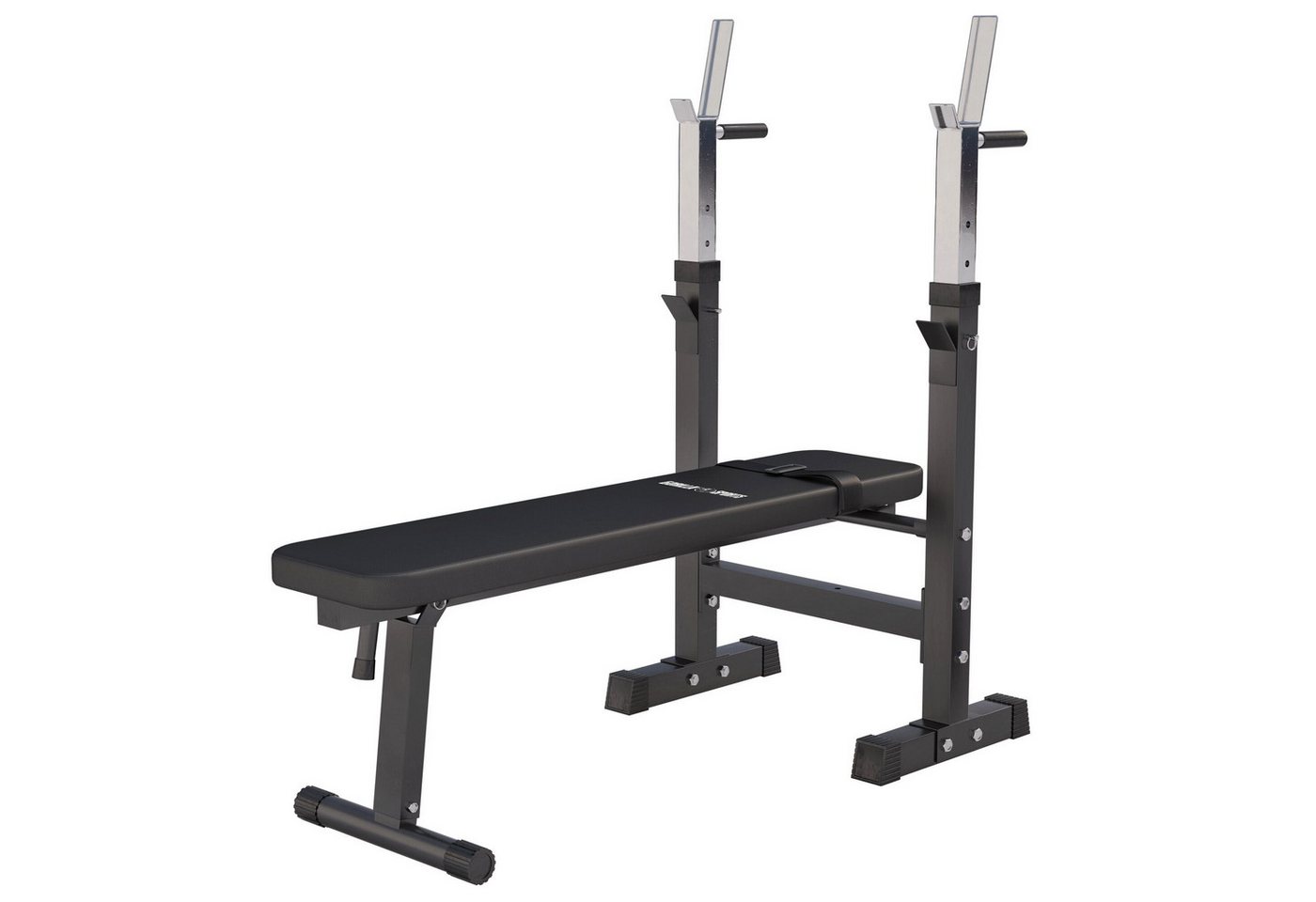 GORILLA SPORTS Hantelbank Hantelbank mit Ablage, (1-tlg)
