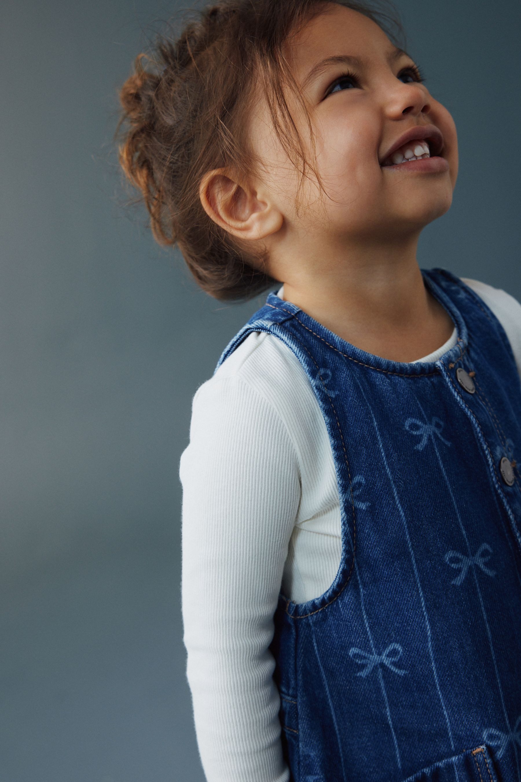 Next Jumpsuit Ärmelloser Denim-Jumpsuit (1-tlg)