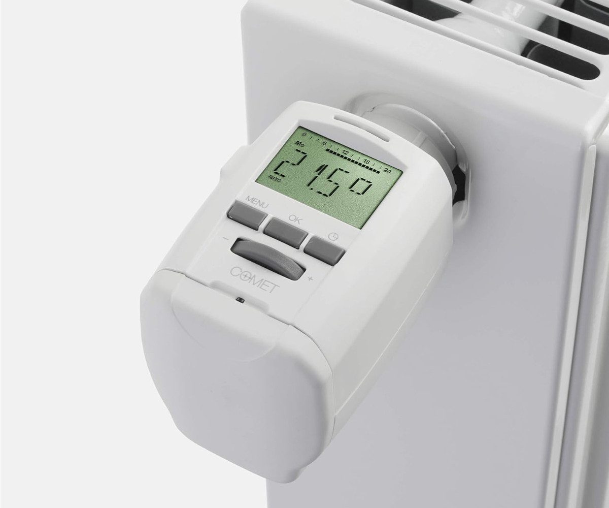 EUROtronic Heizkörperthermostat Energiepsar Heizkörperthermostat 8 - 28°C elektronisch programmierbar – Bild 4 von 4