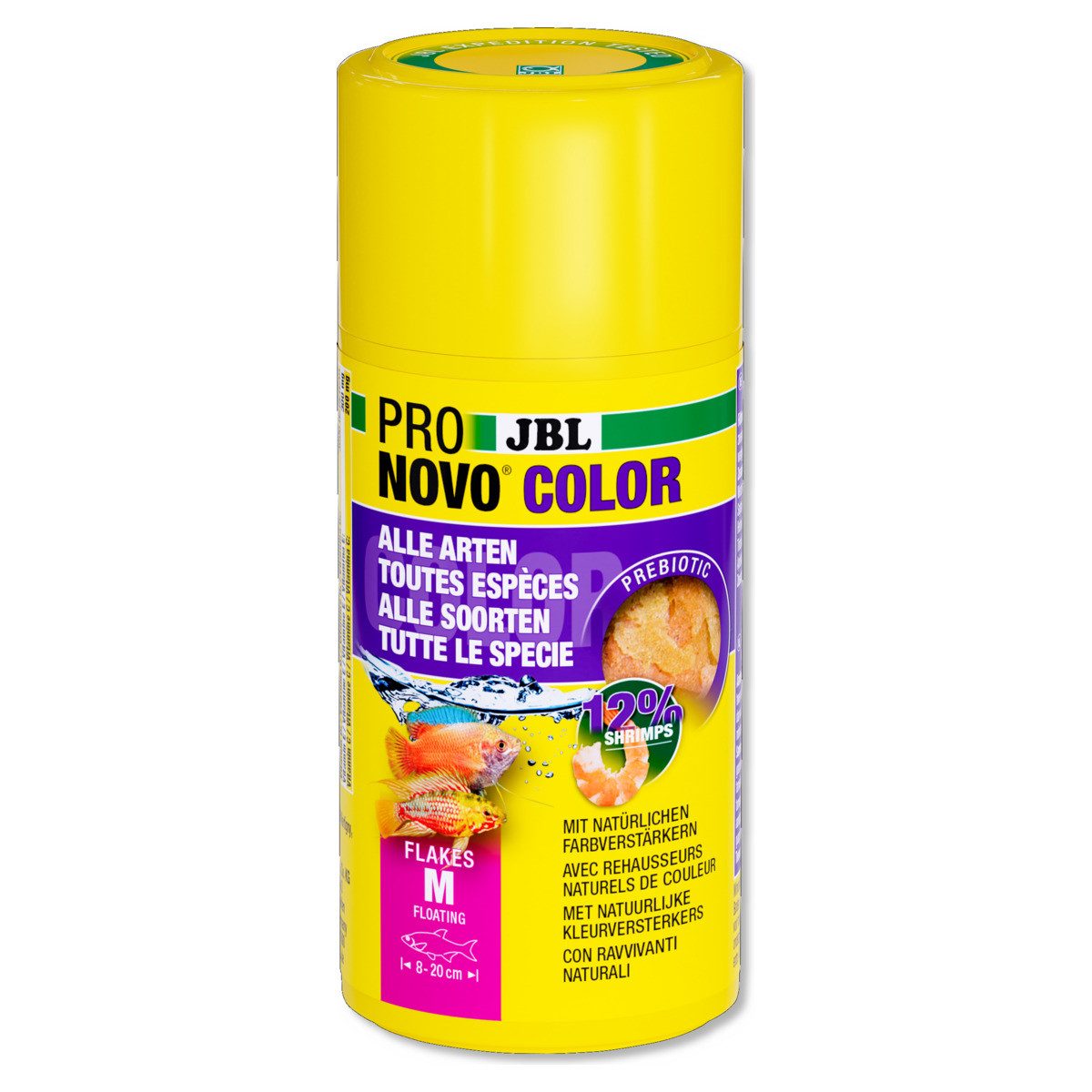 JBL GmbH & Co. KG PRONOVO COLOR FLAKES, Trockenfutter für: Fische
