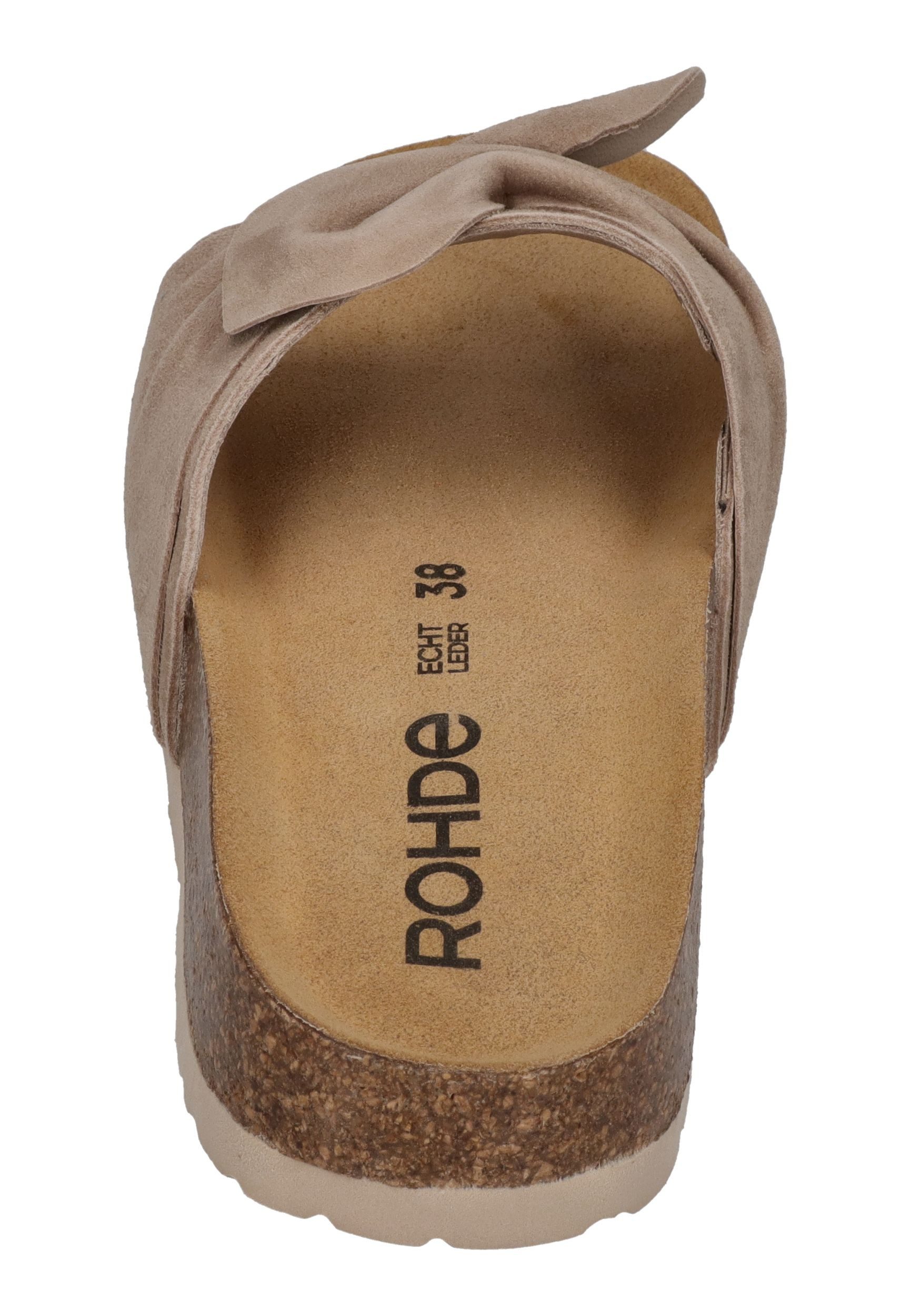 Rohde MILANO 1766 Pantolette Natur – Bild 5 von 5