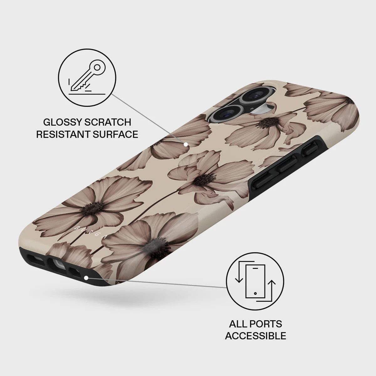 BURGA Backcover Burga Tough Back Cover MagSafe Apple iPhone 17 - Barely Yours