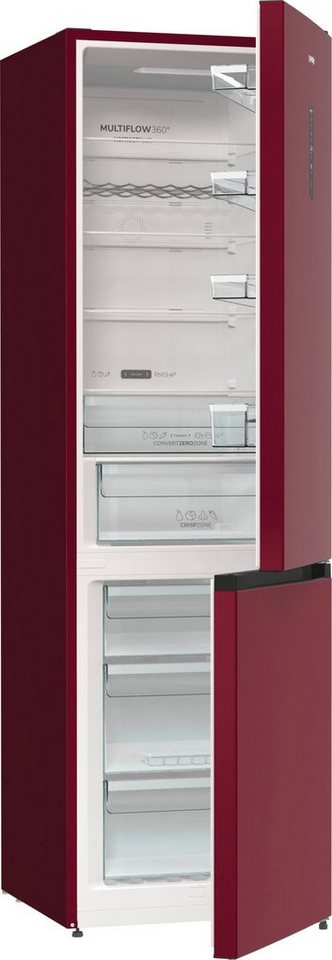 GORENJE Kühl-/Gefrierkombination NK89C0DR, 200 cm hoch, 60 cm breit