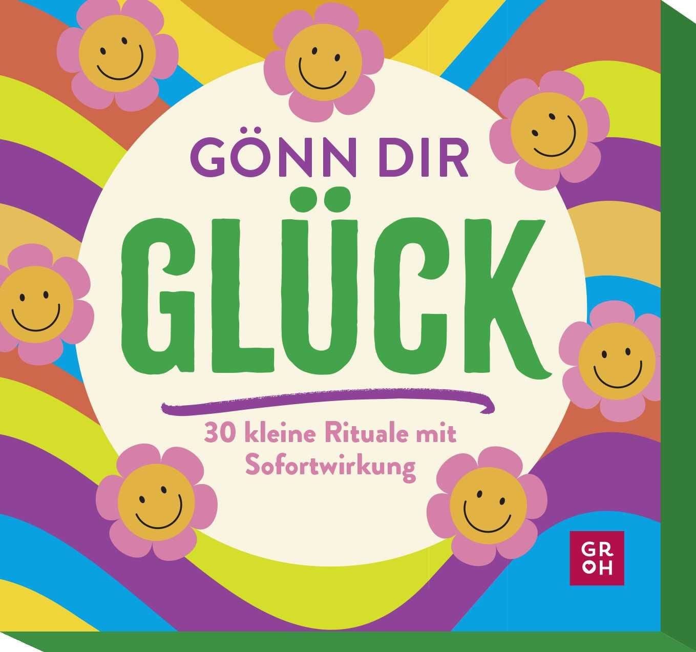 Ratgeber Gönn dir Glück 30 kleine Rituale mit Sofortwirkung, Glückskarten-Box Kathrin Schmoll
