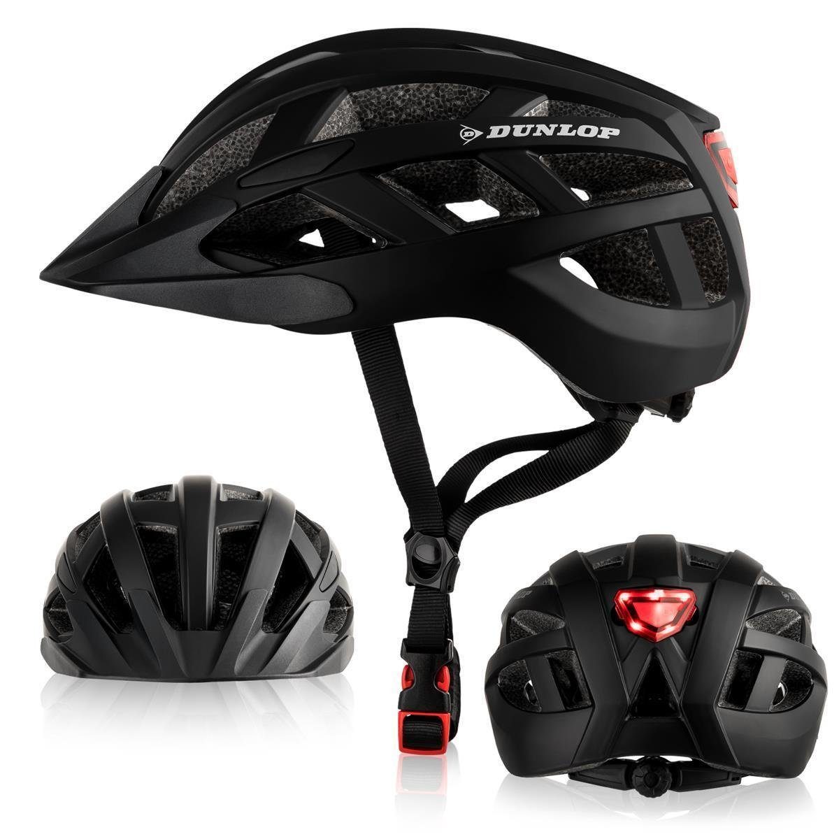 Fahrradhelm Fahrradhelm mit Licht 3 Größen 3 Farben