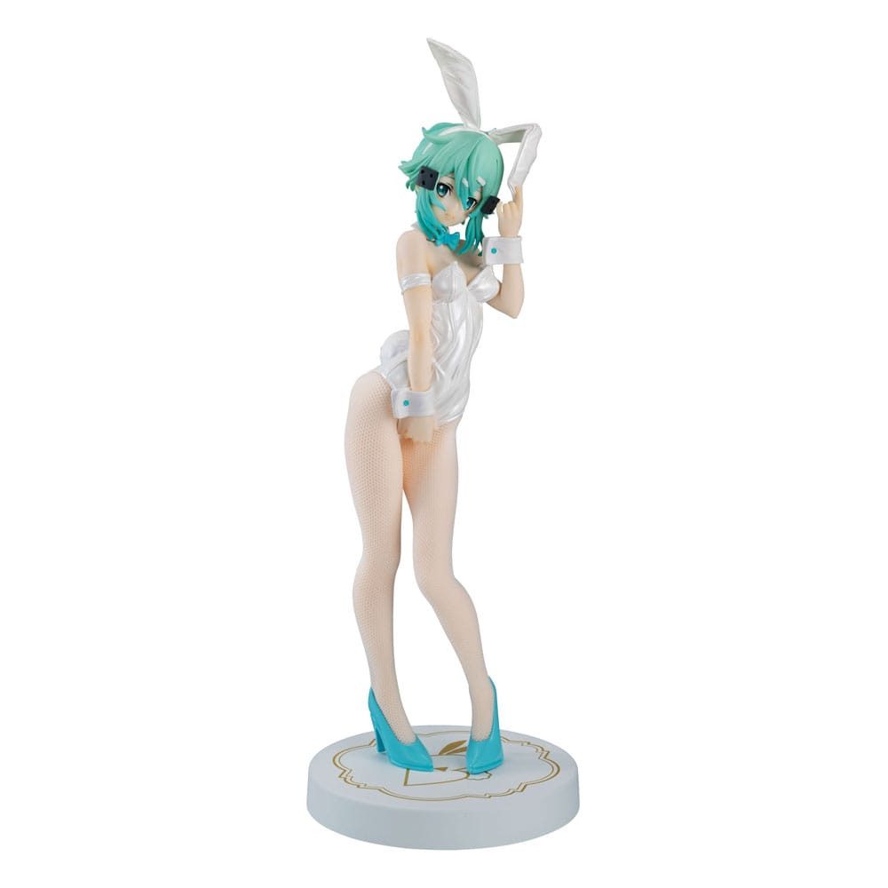FuRyu Erotik-Actionfigur Sword Art Online BiCute Bunnies - Sinon White Pearl Ver. 28 cm