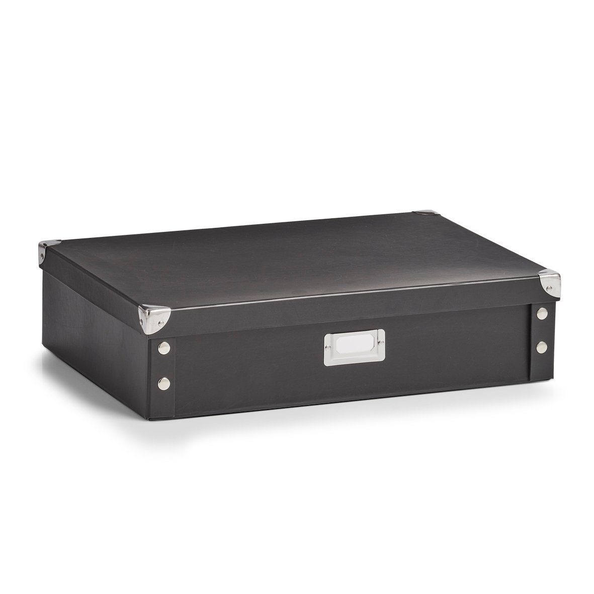 Zeller Present Krawatte n-/Gürtelbox Pappe, schwarz