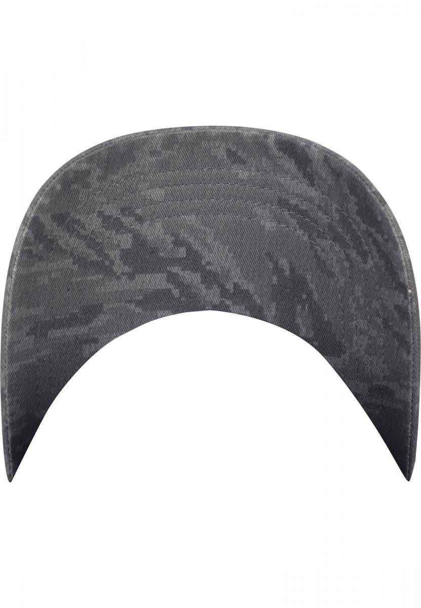 Camo Accessoires Cap Black Cap Digital Flex Flexfit Low Profile