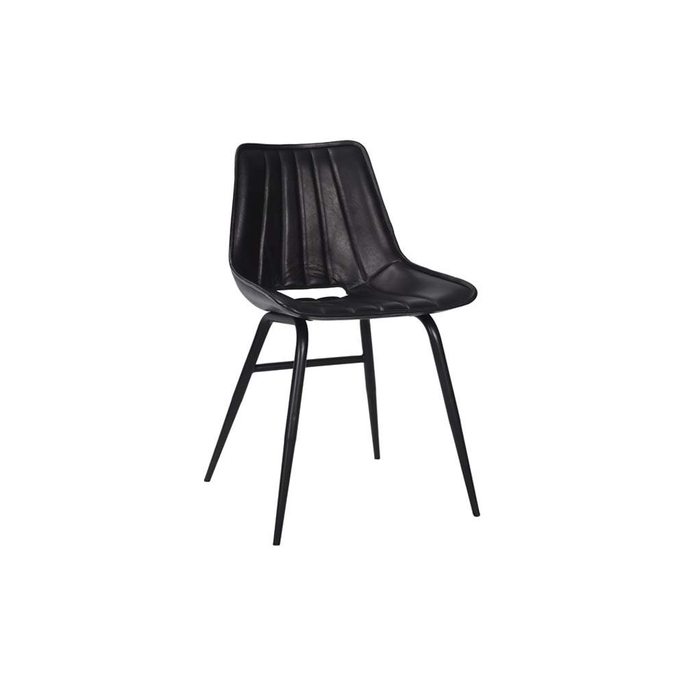 Stuhl 2 Pc I Spa Chair Black Catchers Stuhl Leather