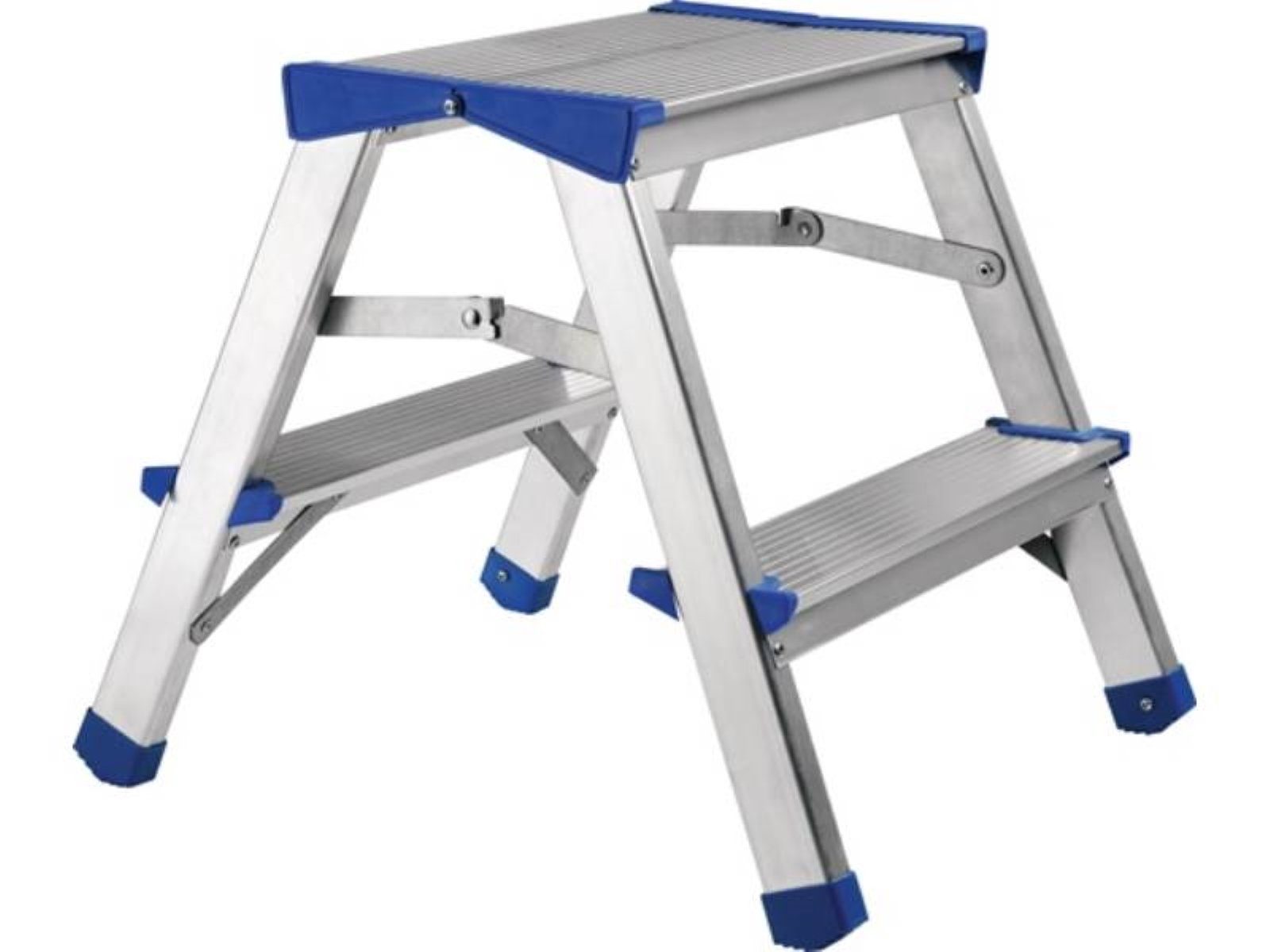 Klapptritt DR150ALDD-2 Klapptritt Stufen einschl. Plattform 2 Plattformhöhe 390