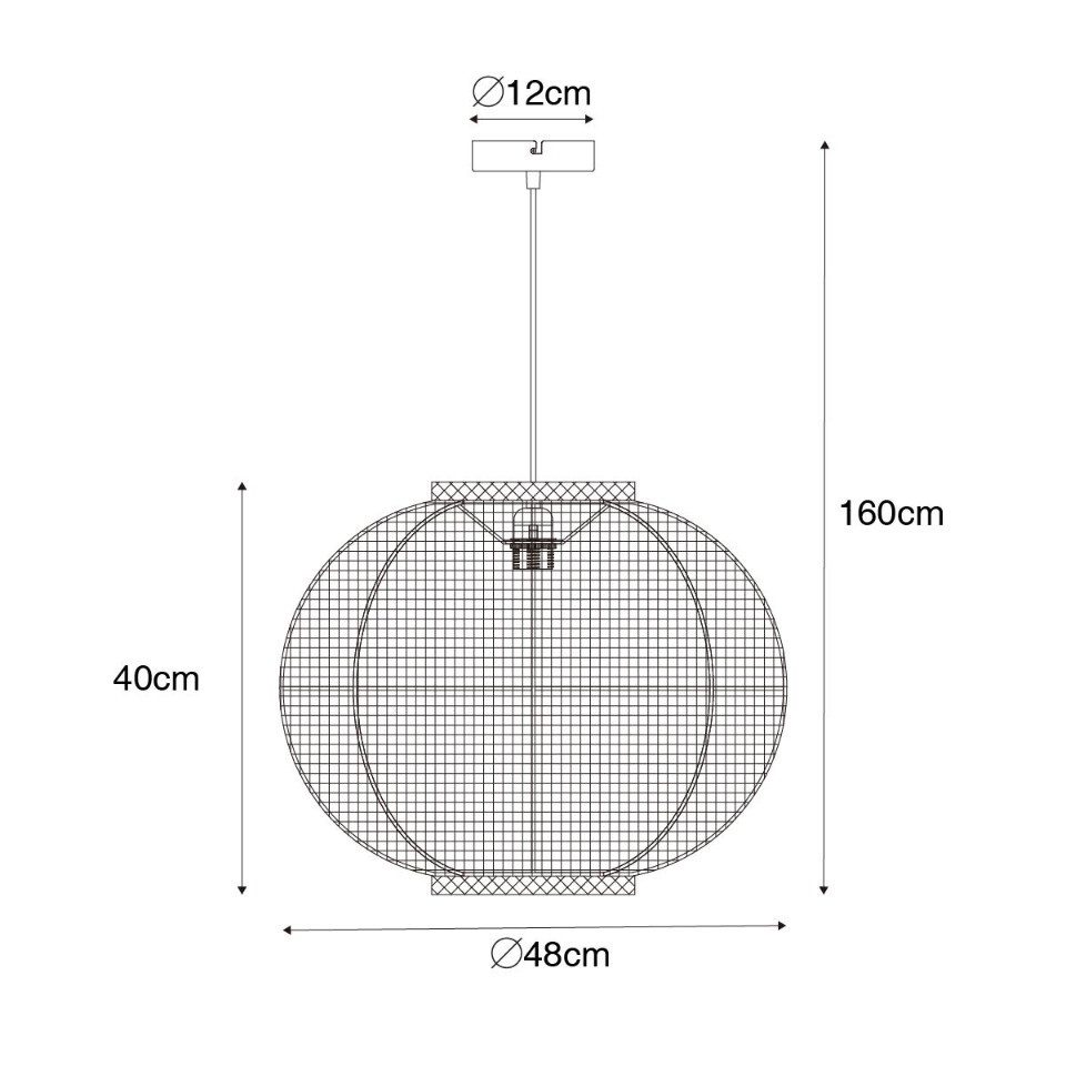 Qazqa Pendelleuchte Rob, ohne Leuchtmittel, Warmweiß, QAZQA Hängeleuchte, e27, Weiß, Textil, Orientalisch