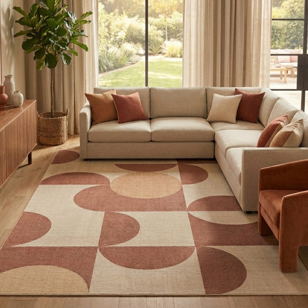 Tapiso Designteppich WISP, Höhe: 7 mm, Wohnzimmer, Schlafzimmer