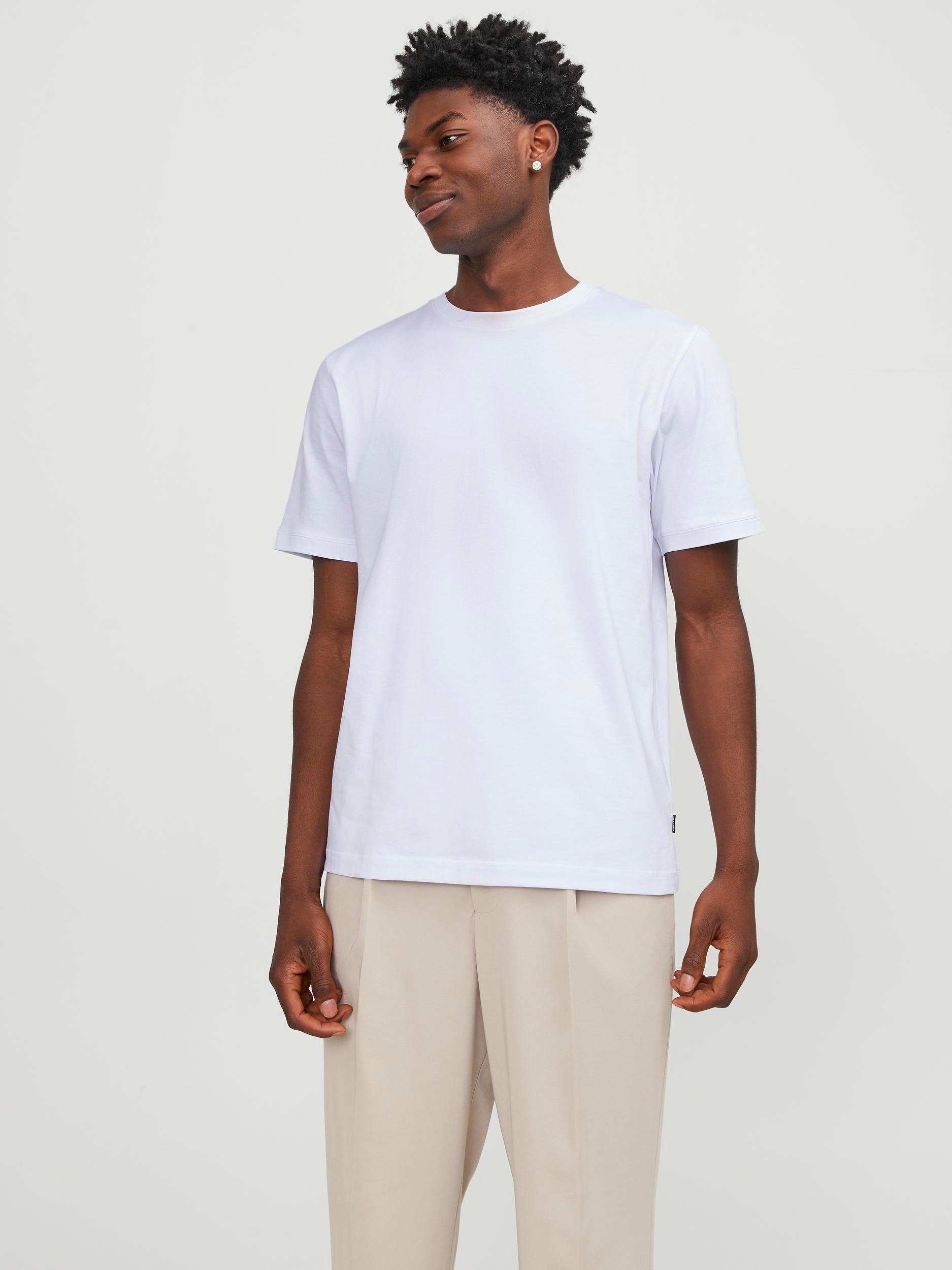 Jack & Jones Herren Rundhals T-Shirt JJEURBAN EDGE TEE SS O-NECK - Relaxed günstig online kaufen