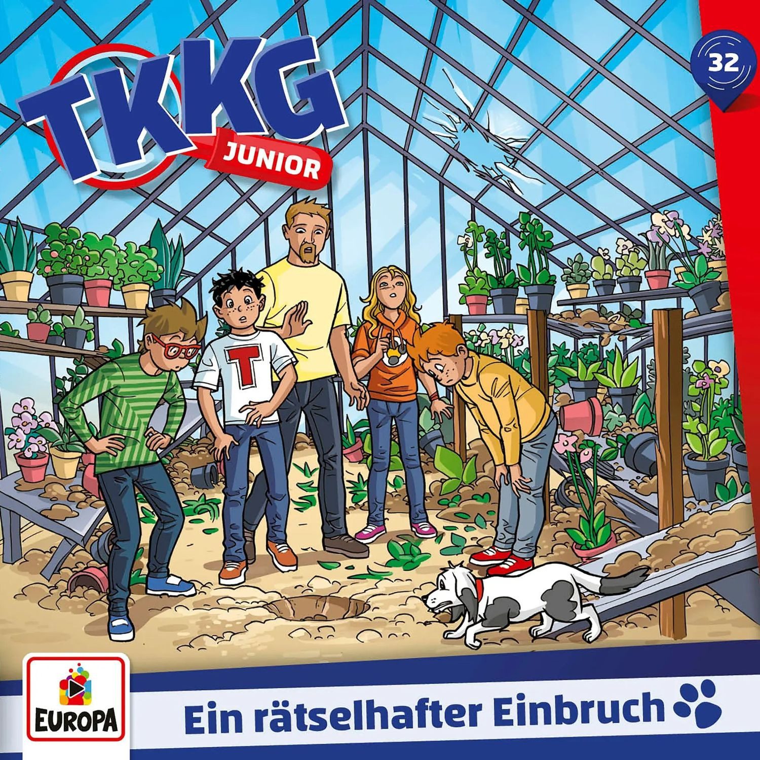 United Soft Media Hörspiel TKKG Junior 32. Ein rätselhafter Einbruch