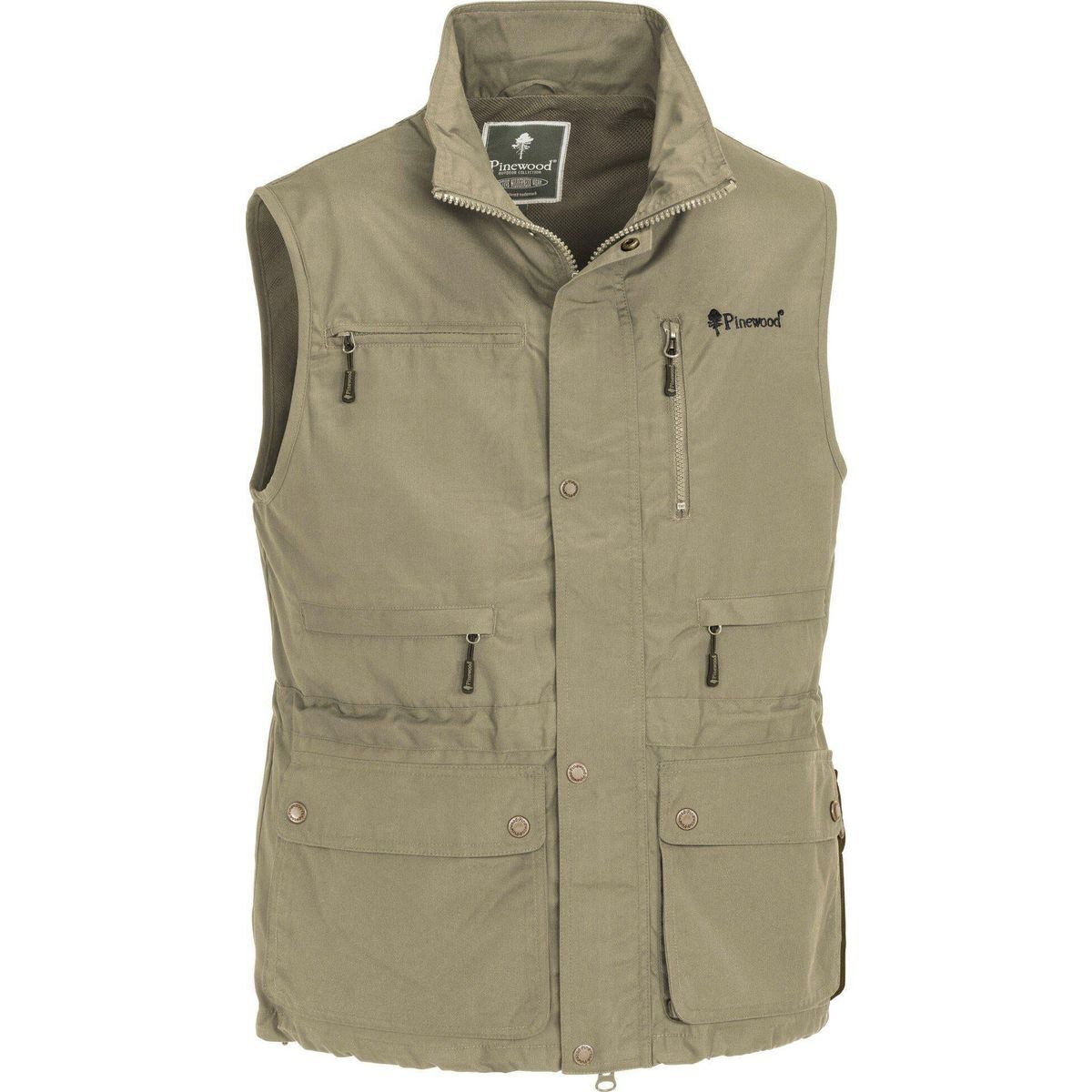 Pinewood Funktionsweste Tiveden Vest Vielseitige Herrenweste für Outdoor-Aktivitäten, wasserabweisend
