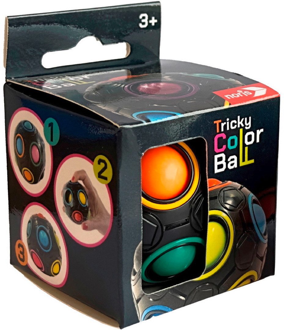 Noris Spiel Noris Kinderspiel Quizspiel Tricky Color Ball 606132082