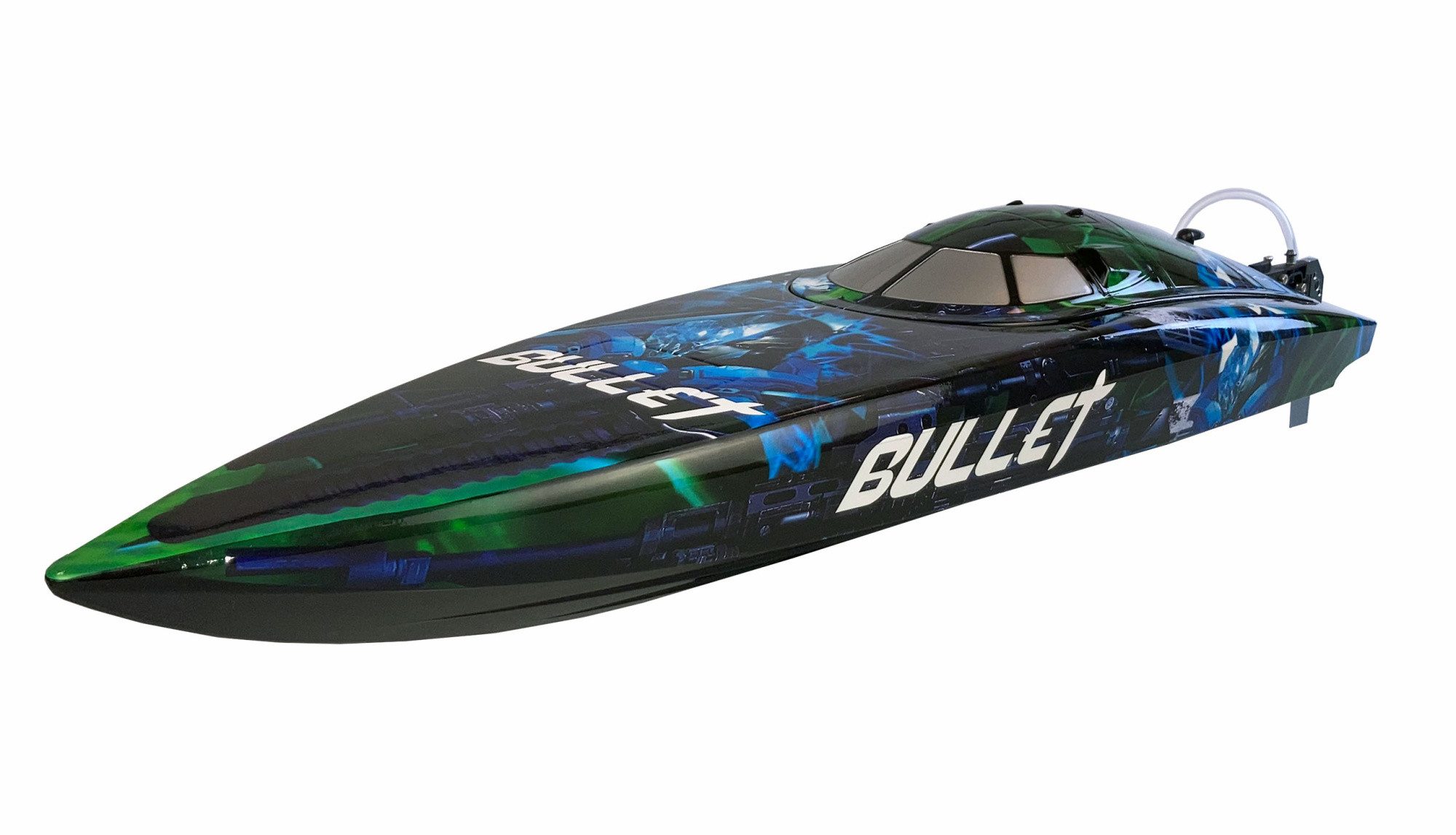 RC-Bagger Amewi RC Bullet V4 Mono Rennboot 4S brushless ARTR