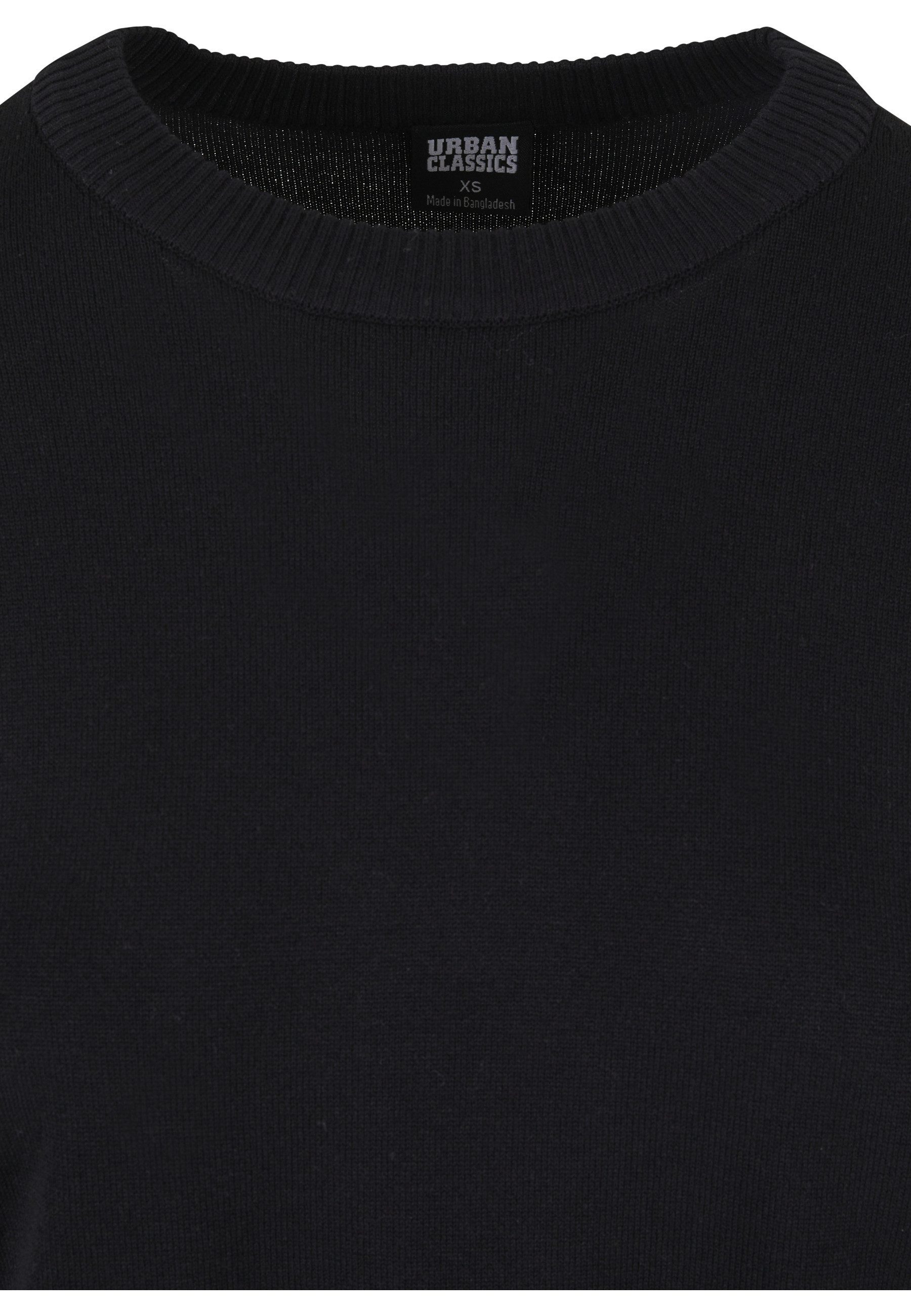 URBAN CLASSICS Sweatshirt Urban Classics Damen Ladies Knitted Roundneck Sweater (1-tlg)