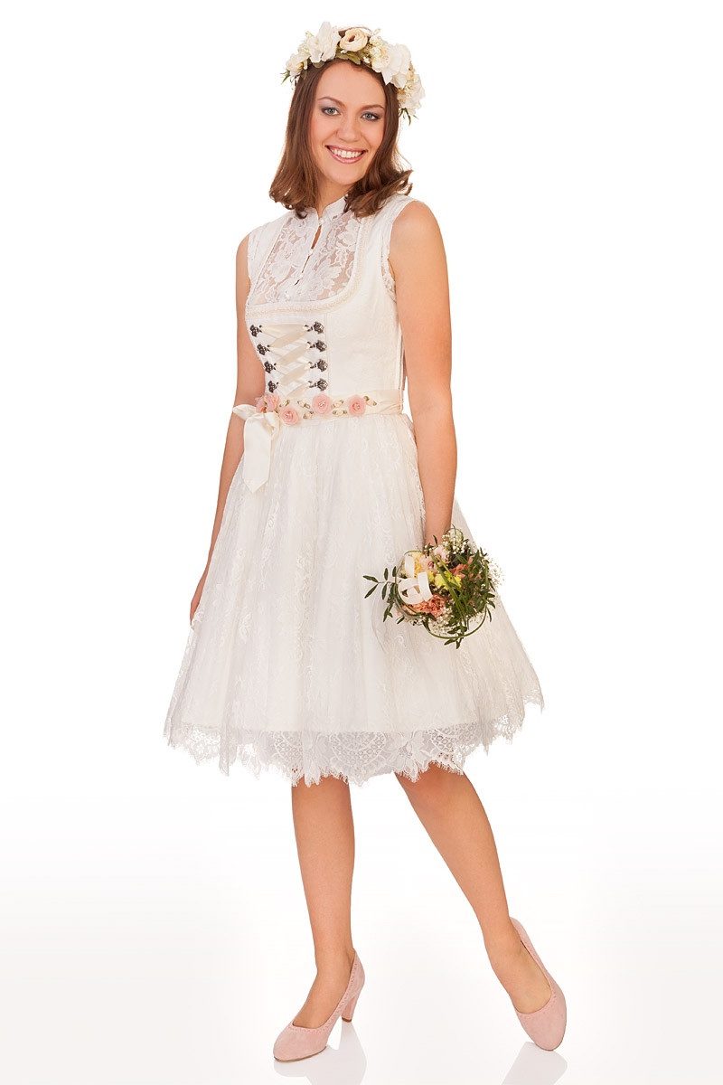 Dirndl Midi Dirndl 2tlg. - SAMIRA - ecru