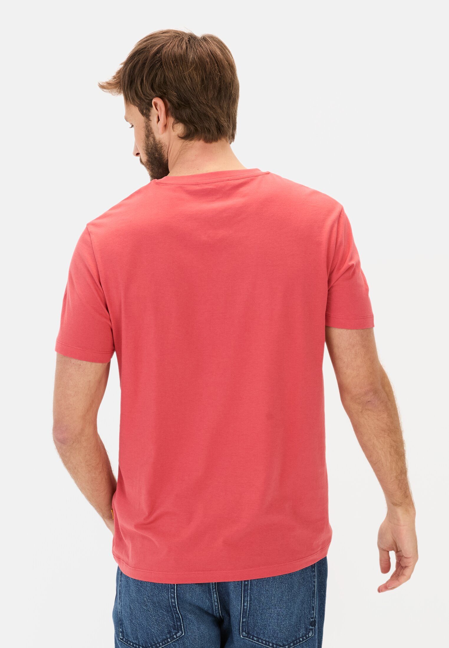 camel active T-Shirt aus reiner Baumwolle günstig online kaufen