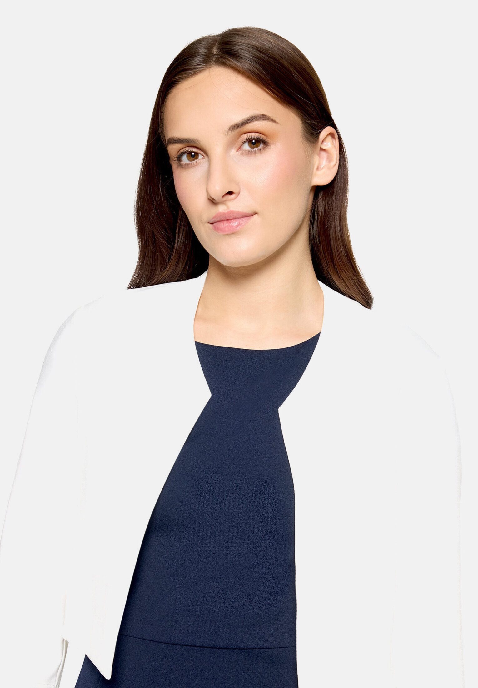 Vera Mont Sweatjacke Damen figurbetont Nahtführung