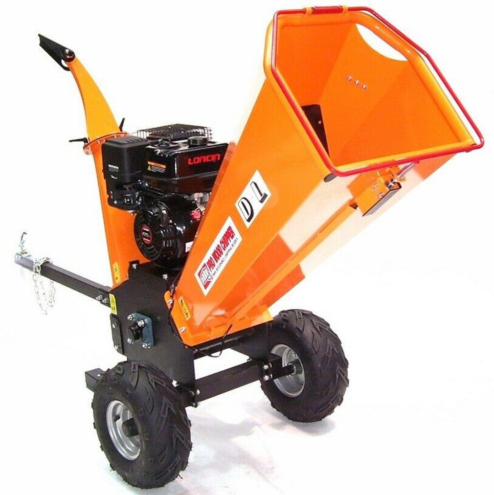 Apex Häcksler Benzin Häcksler Schredder 55754 Gartenhäcksler 120mm Holzhäcksler, (1-St)